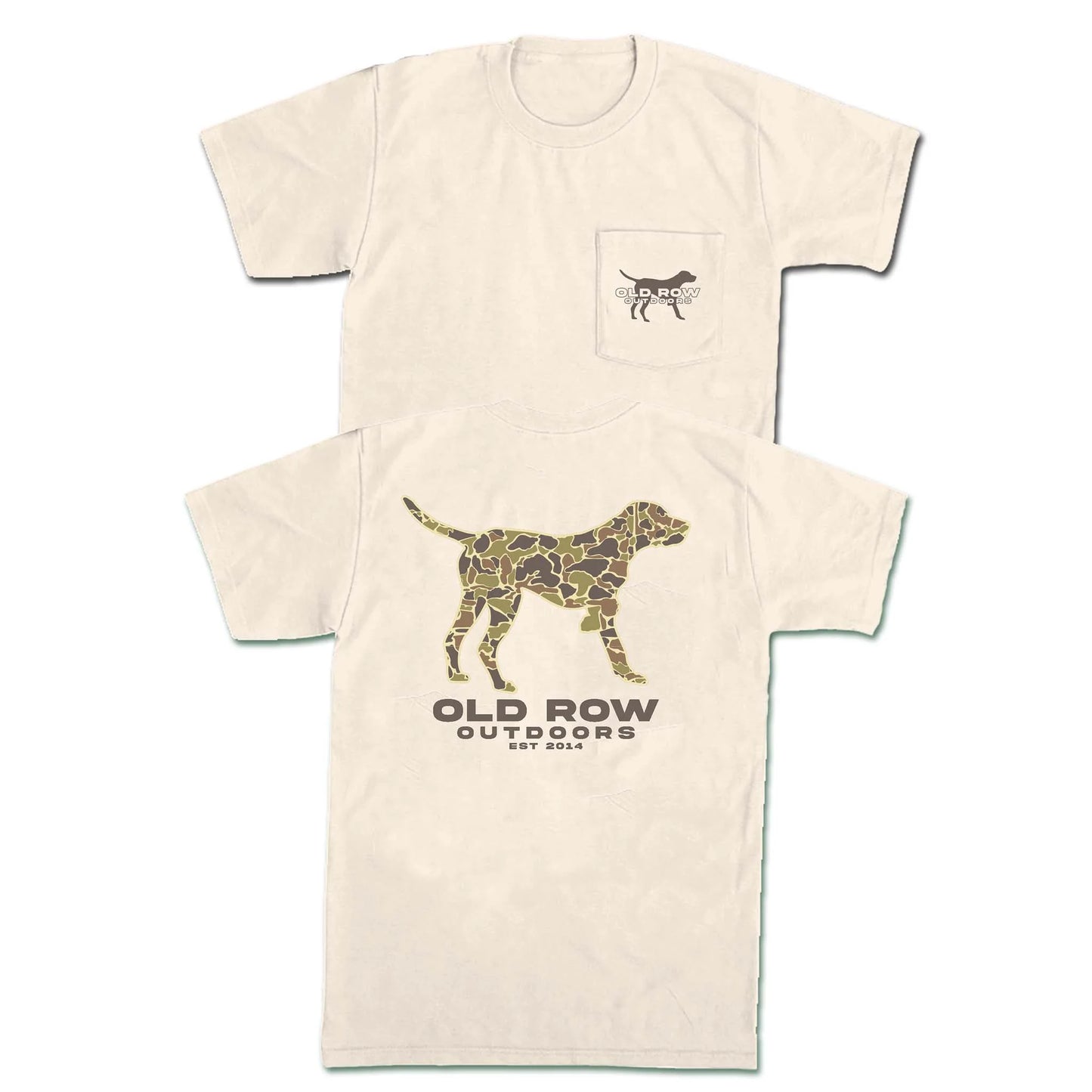 Old Row Ivory Pointer Pocket SS Tee