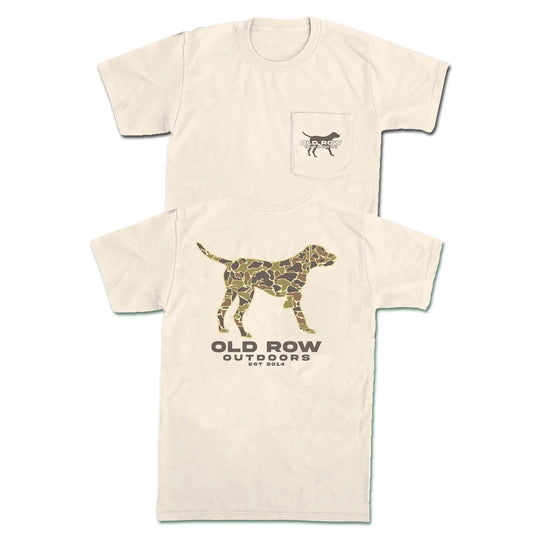 Old Row Ivory Pointer Pocket SS Tee