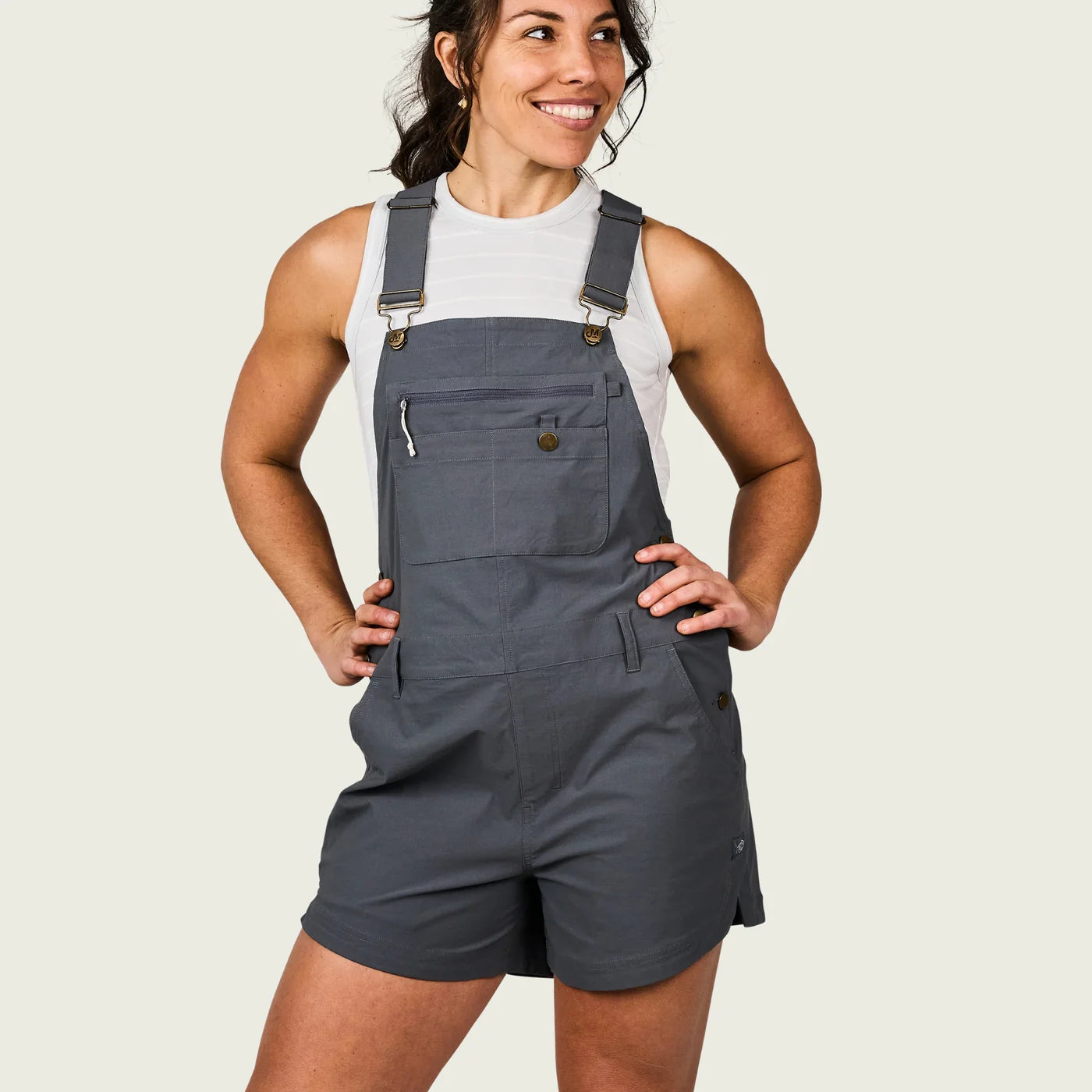 Marsh Wear Women's Charcoal Escape Shortalls