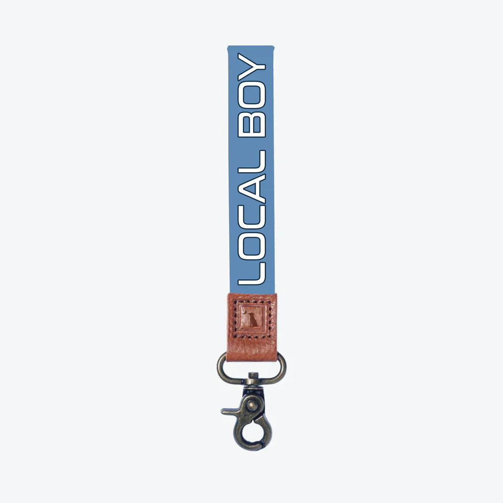 Local Boy Classic LBO Blue Wrist Lanyard