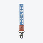 Local Boy Classic LBO Blue Wrist Lanyard