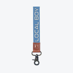 Local Boy Classic LBO Blue Wrist Lanyard