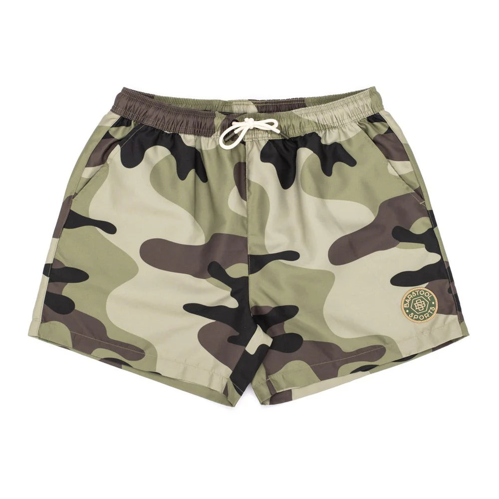 Barstool Sports Camo Swim Trunks