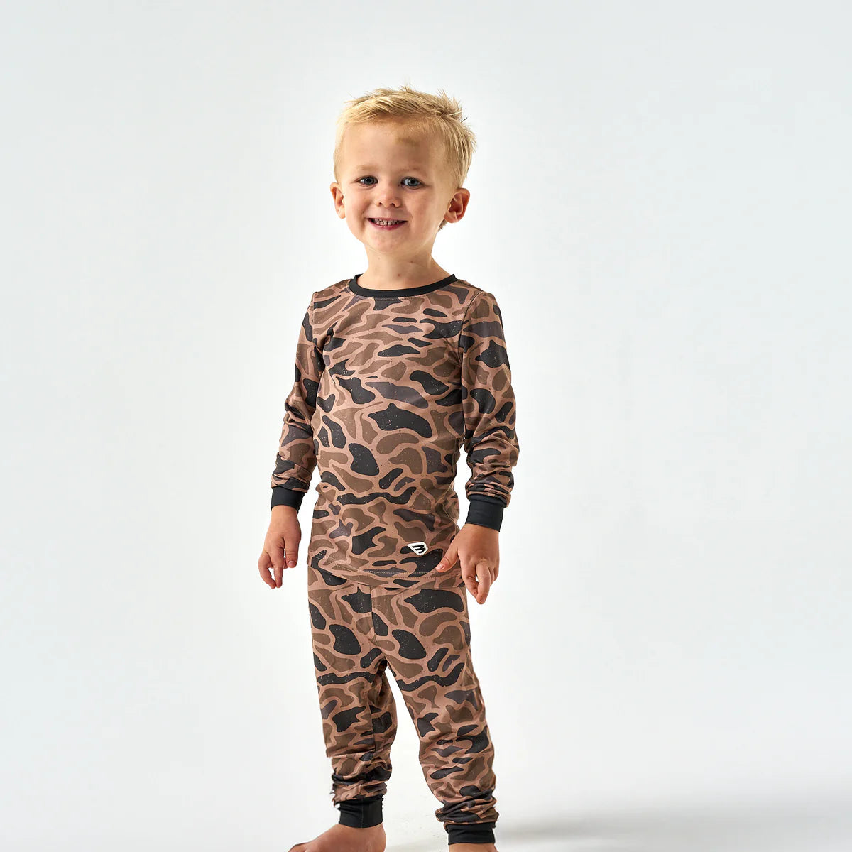 Burlebo Youth Gauge Camo Pajama Set