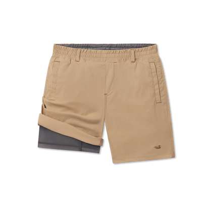 Southern Marsh Youth Khaki Billfish Lined Shorts