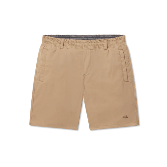 Southern Marsh Youth Khaki Billfish Lined Shorts