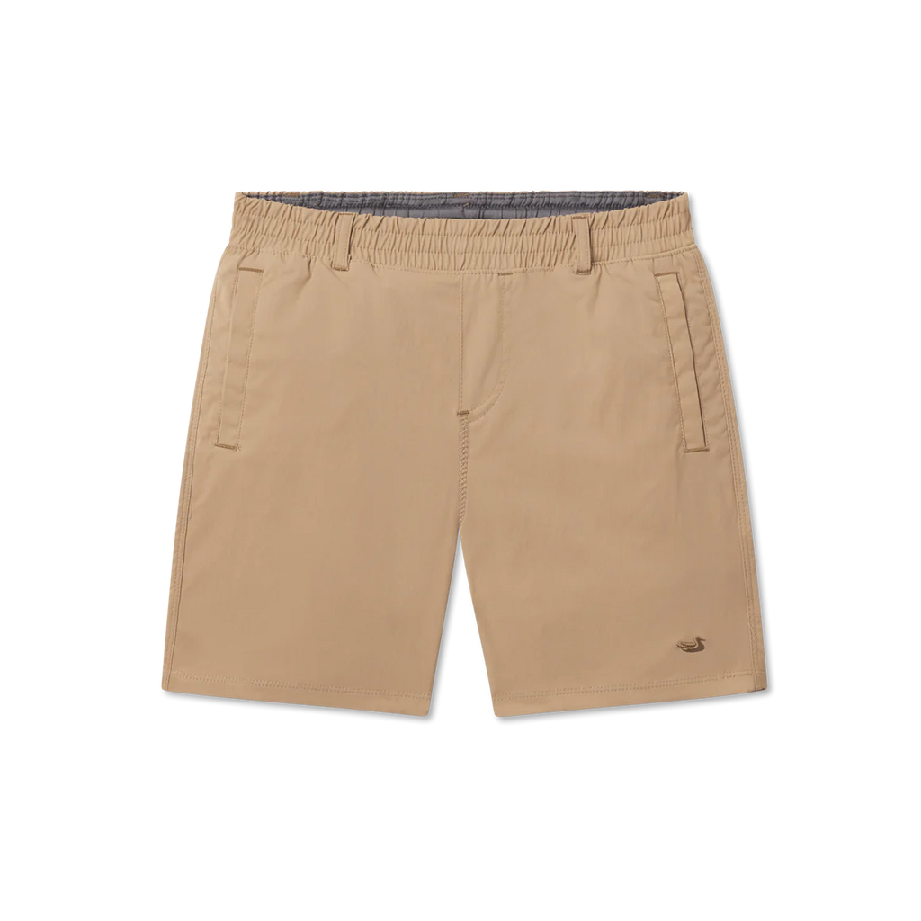 Southern Marsh Youth Khaki Billfish Lined Shorts