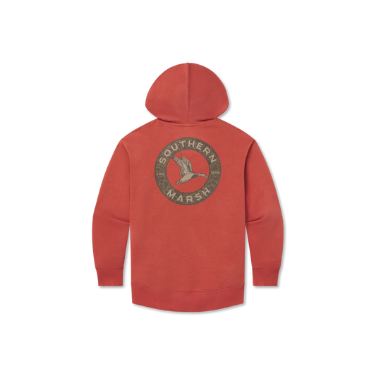 Southern Marsh Youth Inflight Camo Surfside Hoodie