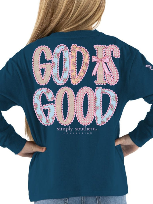 Simply Southern "God is Good" Long Sleeve Tee