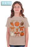 Youth Simply Southern Happy Fall Y'all Tee