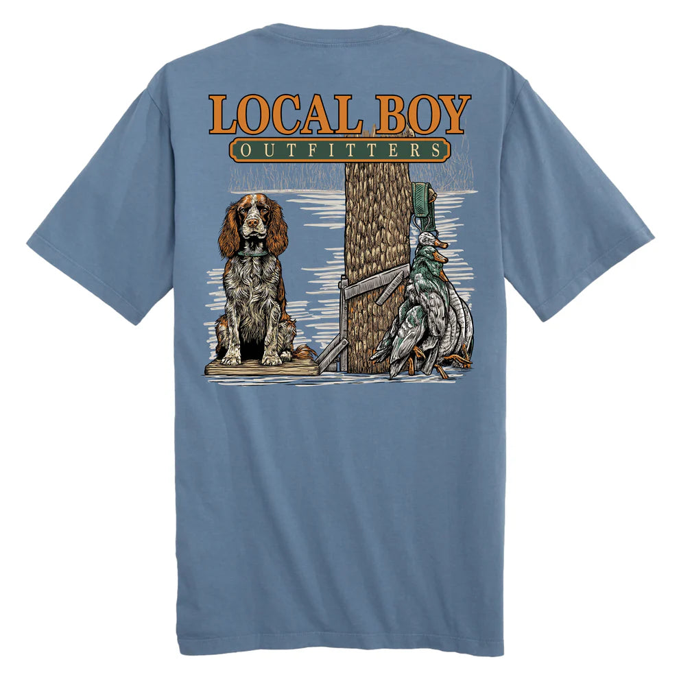 Local Boy Youth Spaniel Stand T-Shirt
