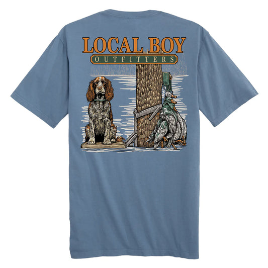 Local Boy Youth Spaniel Stand T-Shirt