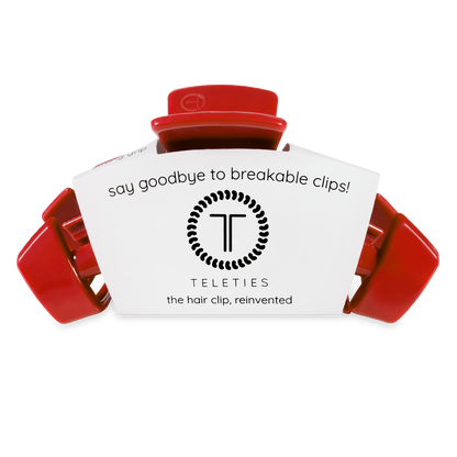 Teleties Classic Hair Clip | Large | Red Carpet Ready