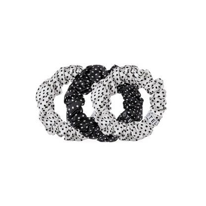 Polka Dot Party | Large | Silk Scrunchies