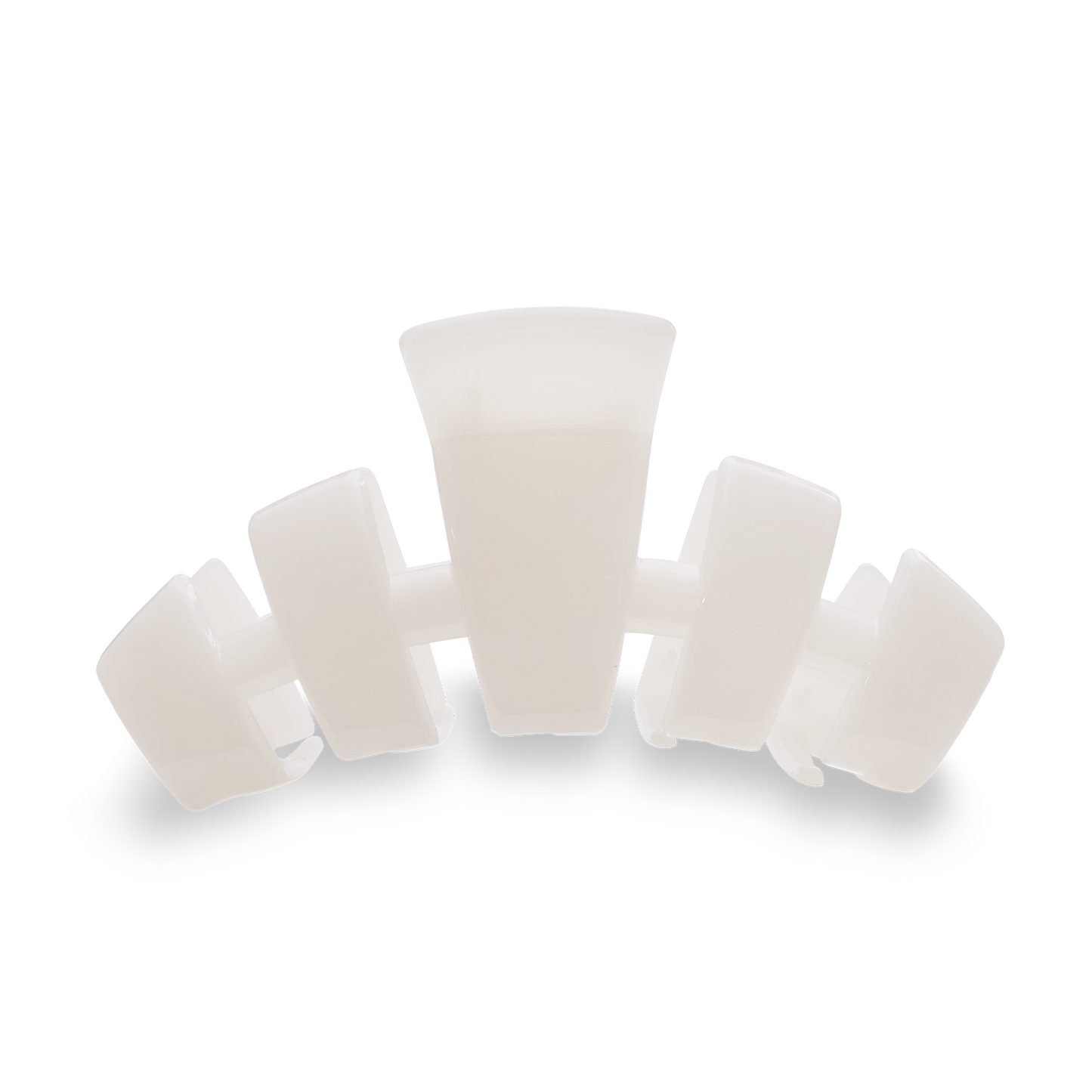 Teleties Classic Hair Clip | Large | Coconut White