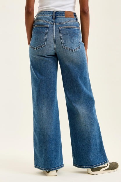 Judy Blue HW Retro Wide Jeans