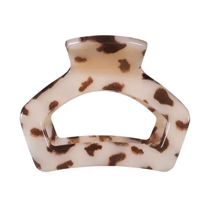 Open | Blonde Tortoise | Petite Claw Clip