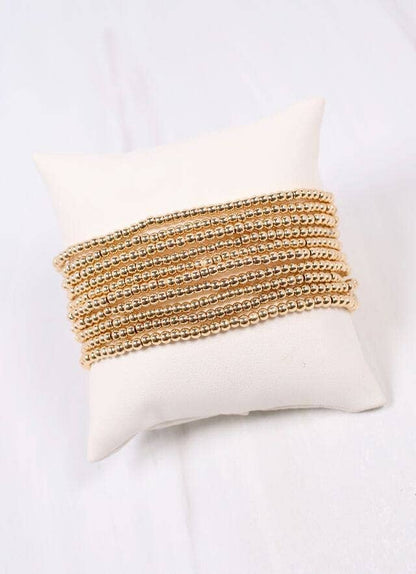 Samuels Bracelet Set Gold: Default
