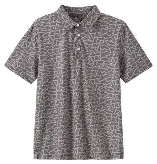 Meripex Mens Badlands Camo Polo