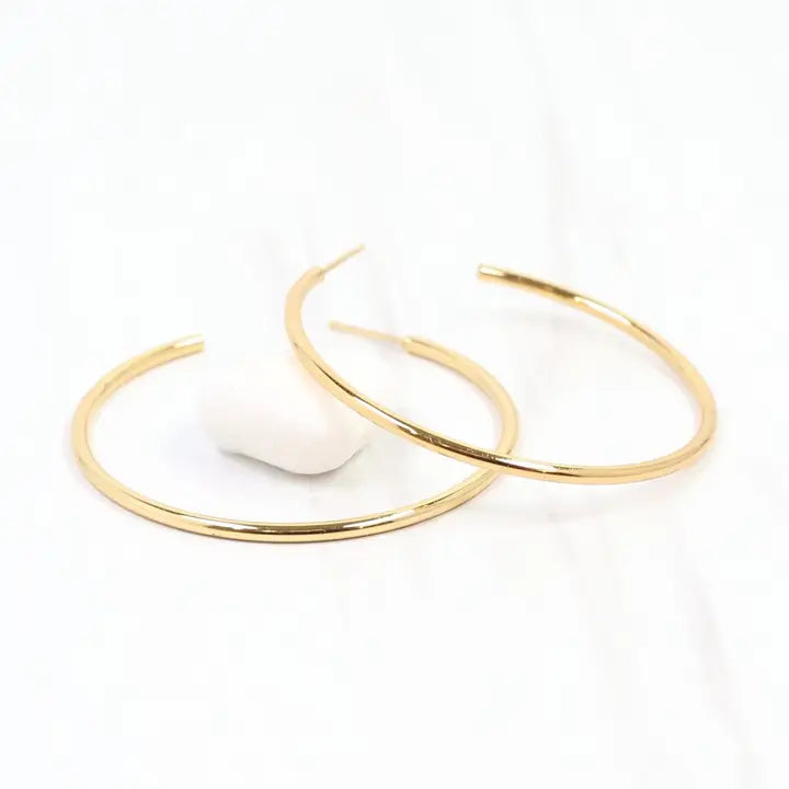 Austin Hoop Earring Gold