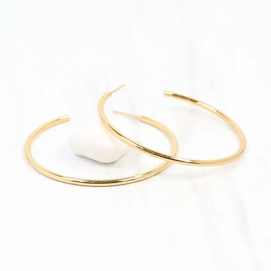 Austin Hoop Earring Gold