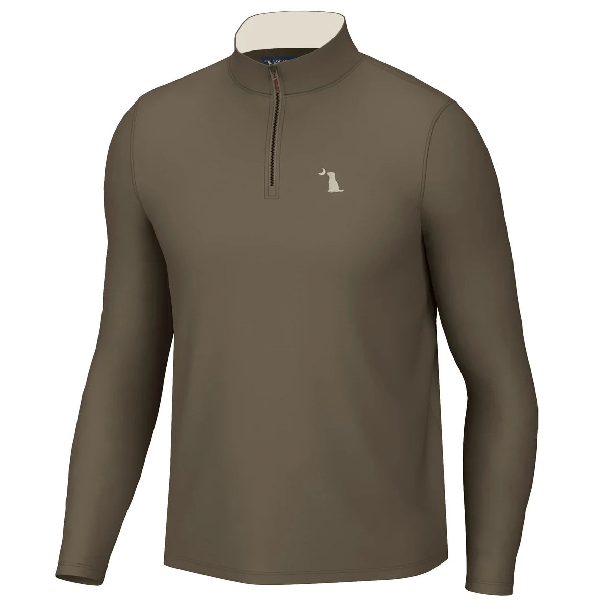 Local Boy Bentley Quarter Zip Brown