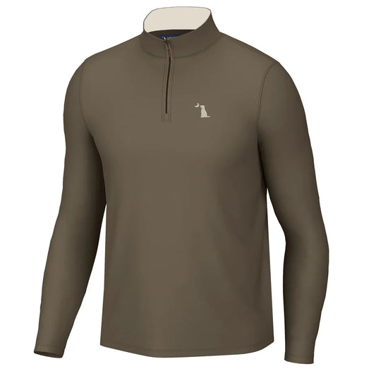 Local Boy Bentley Quarter Zip Brown
