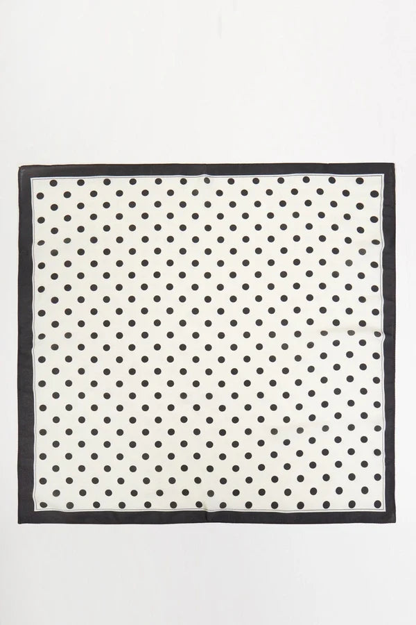Amie Polka Dot Print Bandana
