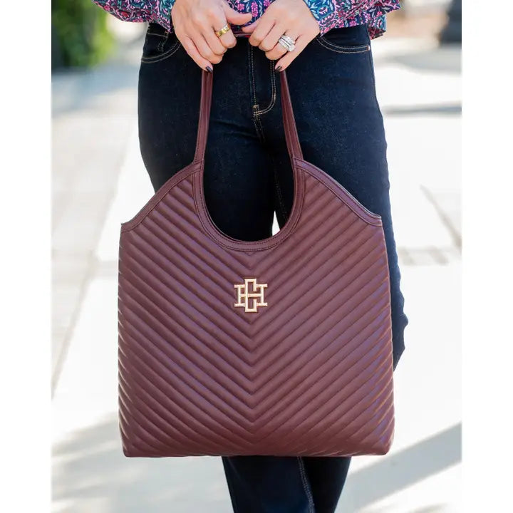 Greyson Tote Burgundy