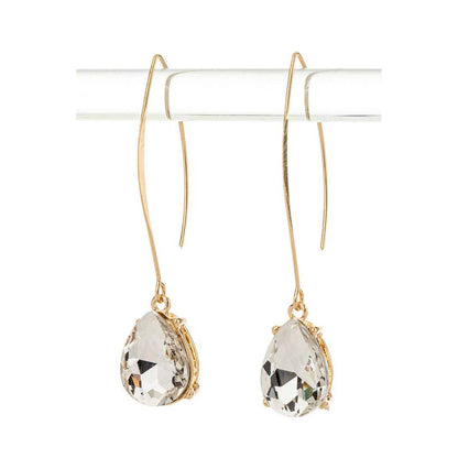 Euro Wire Teardrop Earrings