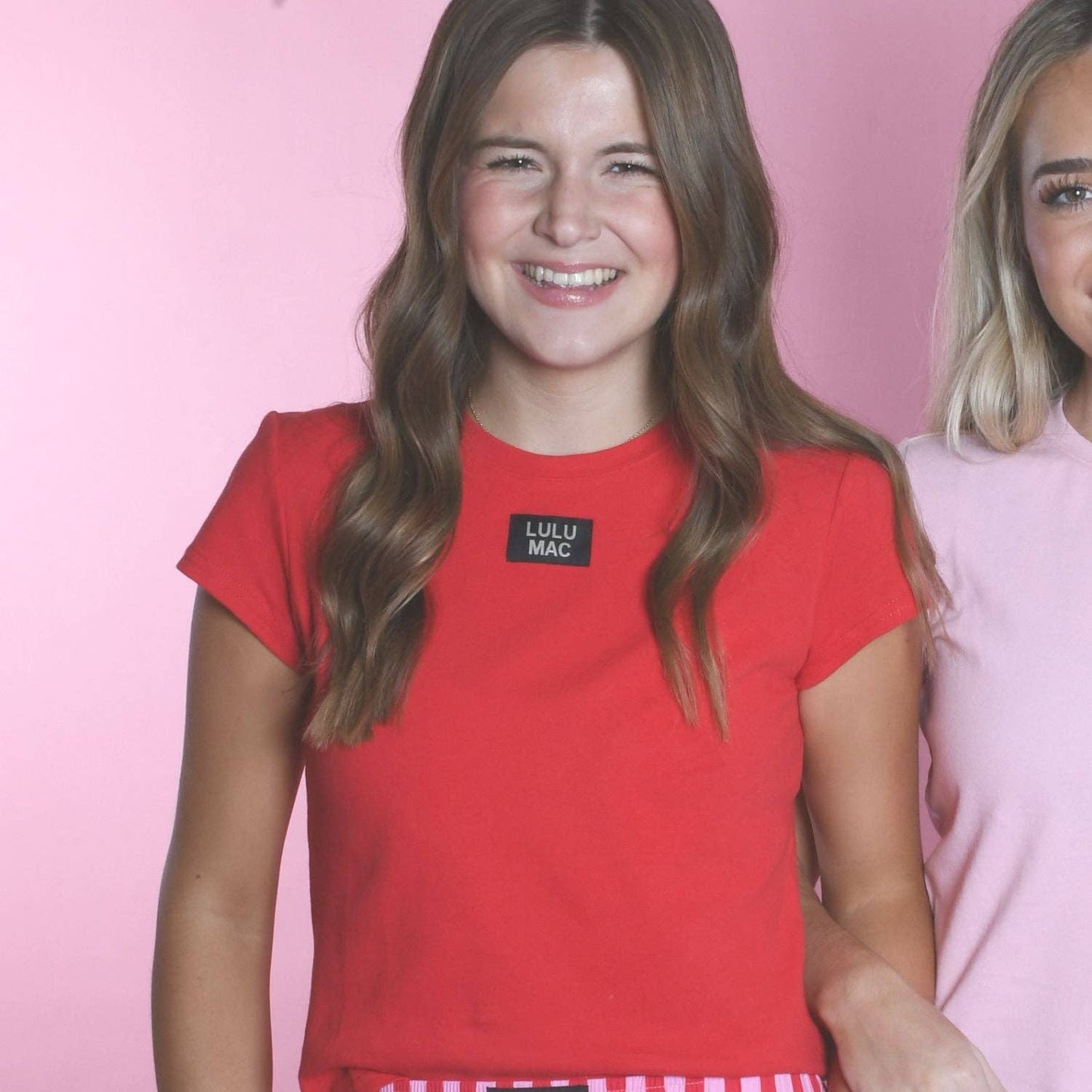 Lulu Mac Red Babydoll Top