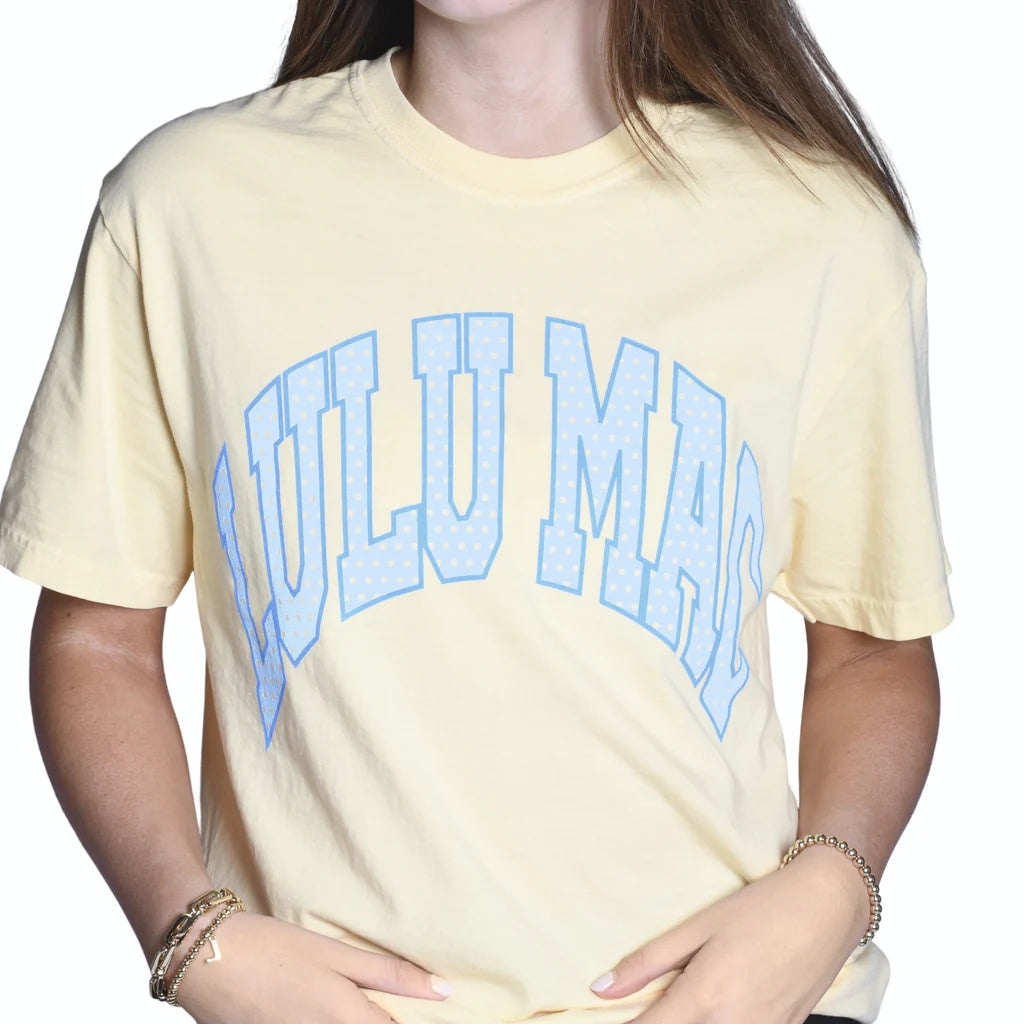 LULU MAC Polka Dot Butter Tee