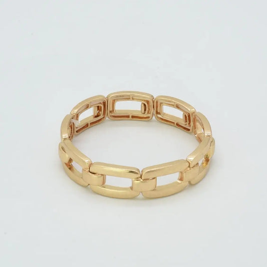 Metal Link Stretch Bracelet