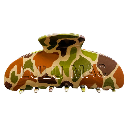 LULU Mac Dark Camo Claw Clip