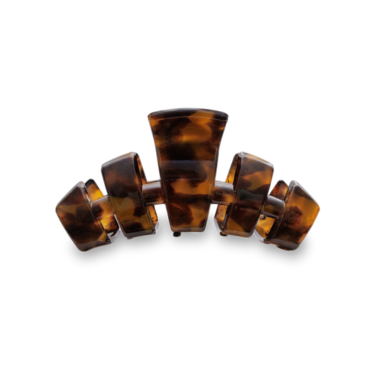 Teleties Classic Hair Clip | Small | Tortoise