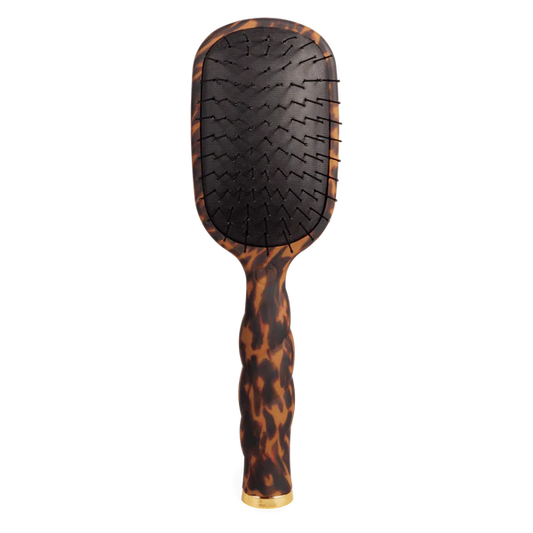 Teleties Tortoise Fine Hair Detangler Brush