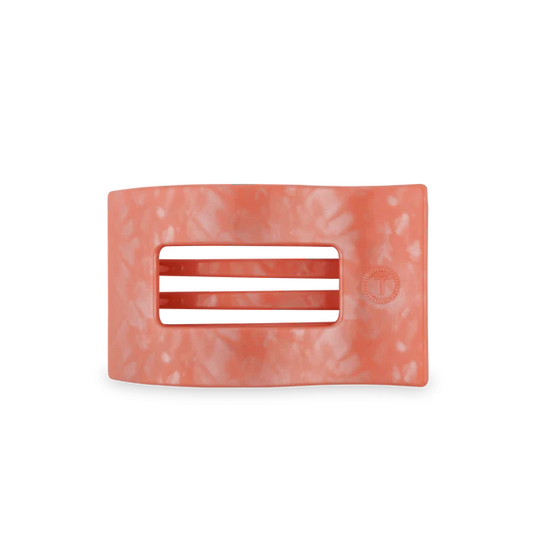 Teleties Dreamsicle Medium Flat Rectangle Hair Clip