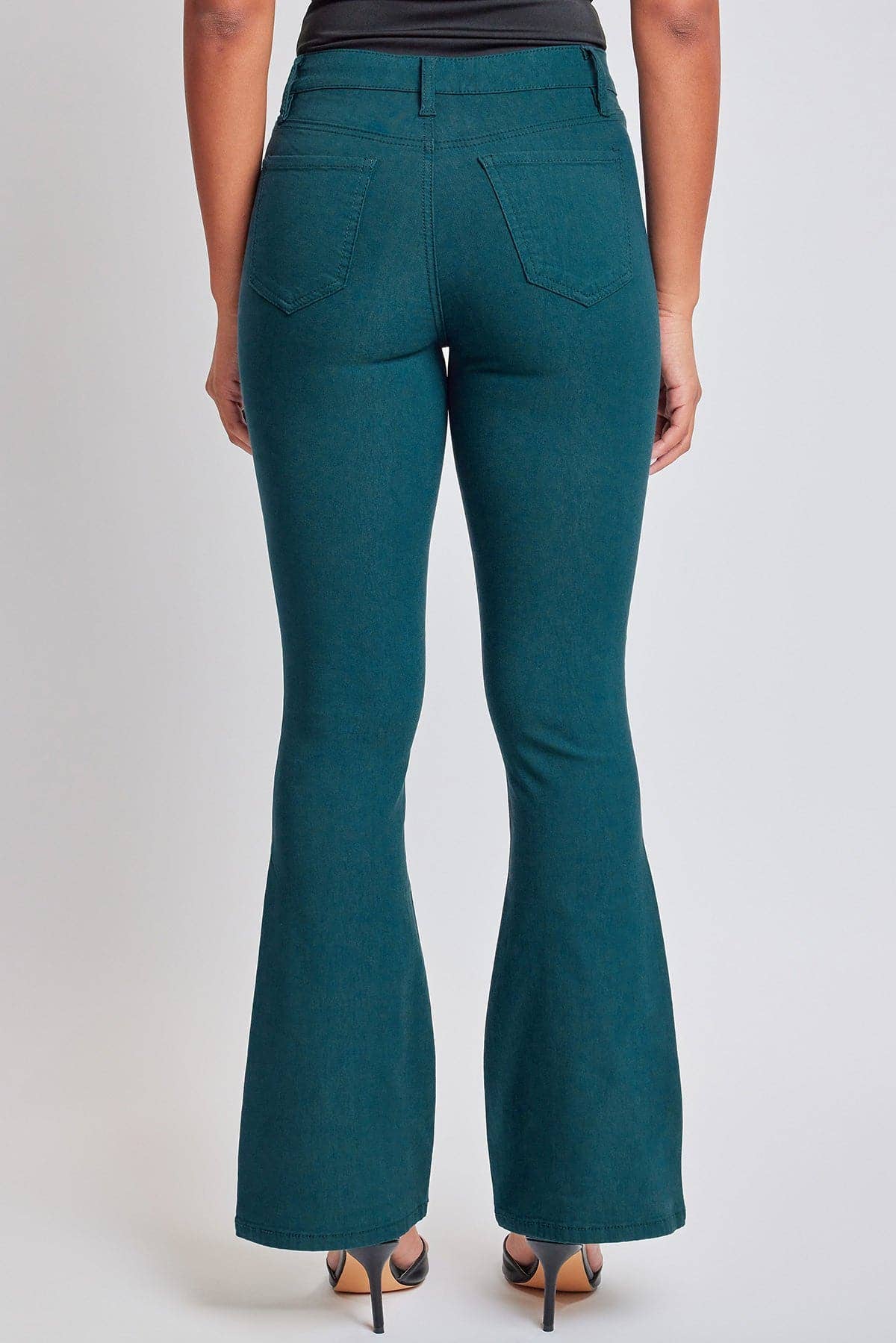 Hyperstretch Flare Pants-blue steel