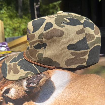 University of Huck Outdoors Camo Rope Hat