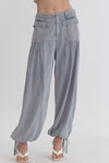 Entro Mid-Rise Balloon Pants