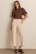 Cream Entro pants