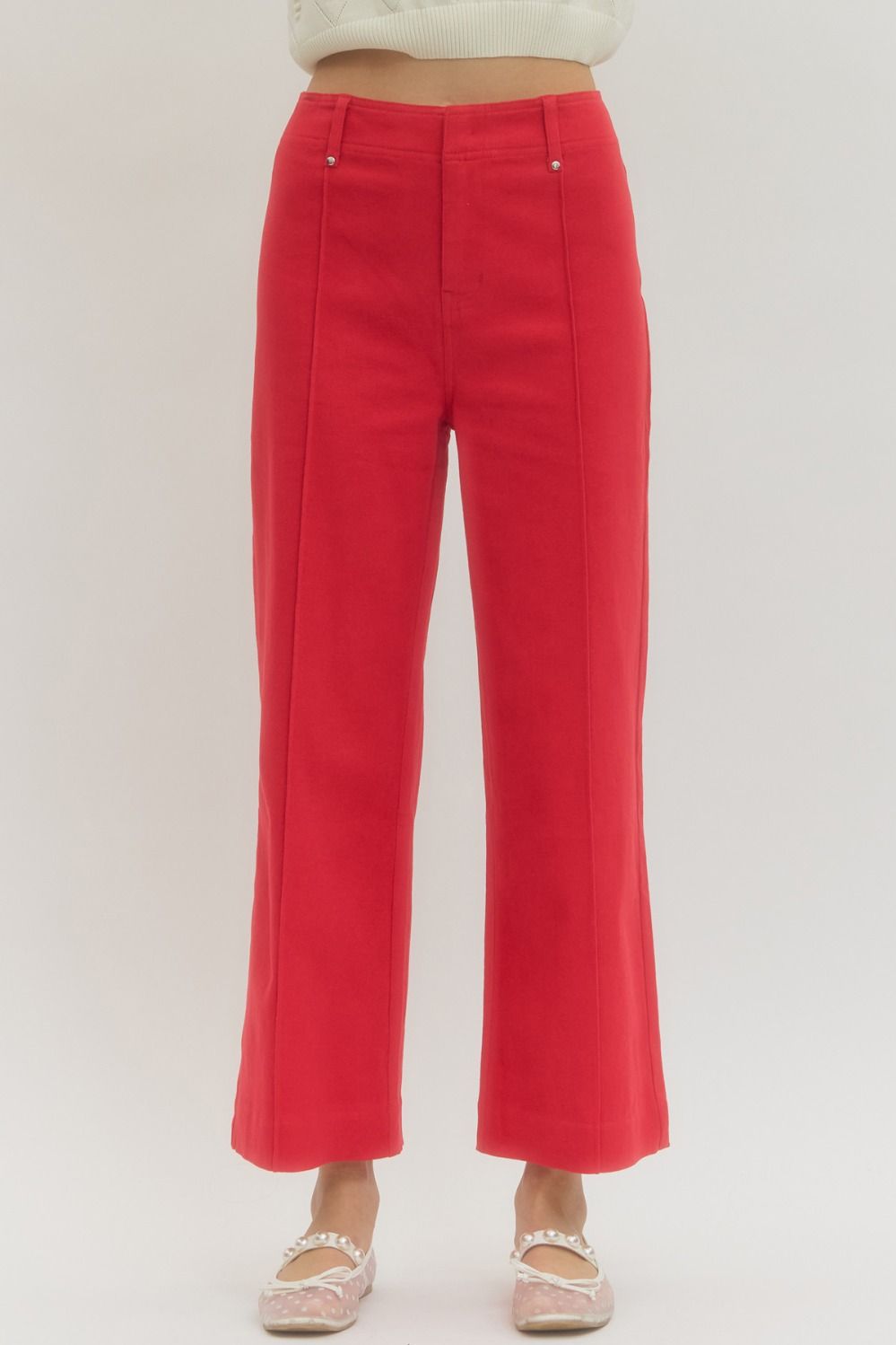 The Kathina Red Pants