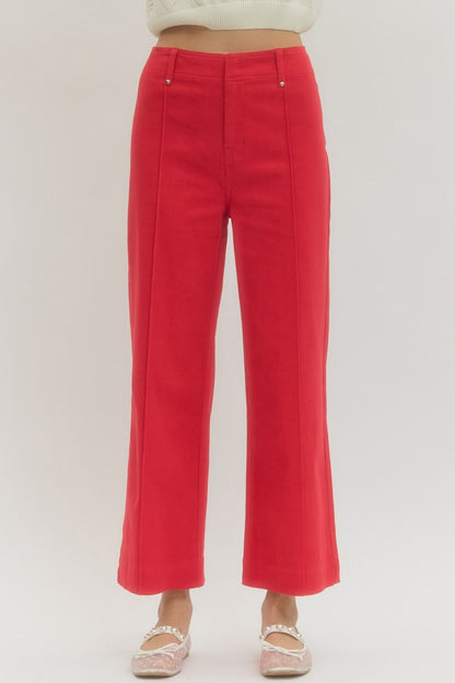 The Kathina Red Pants