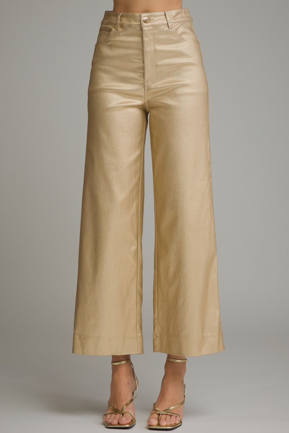 The Hailey Gold Pants