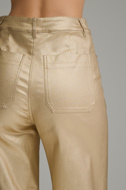 The Hailey Gold Pants