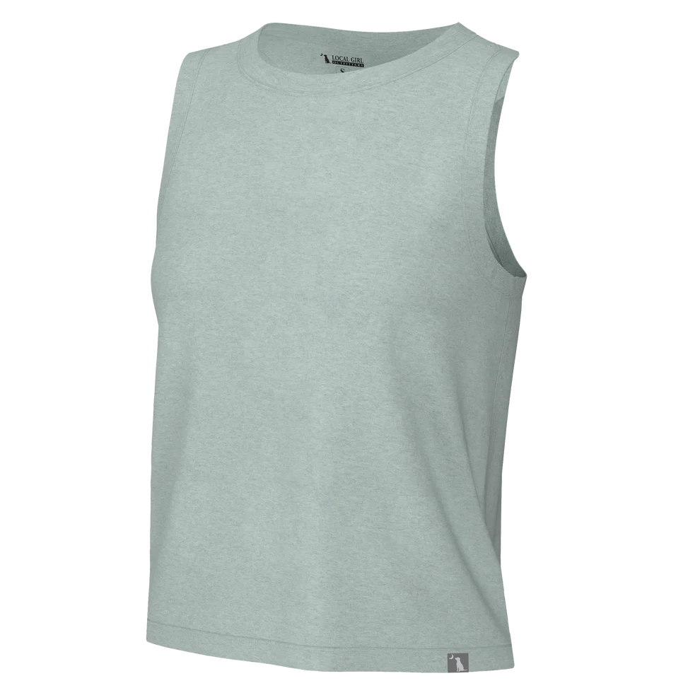 Local Girl Eucalyptus Muscle Tank