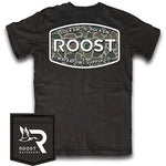 Fieldstone Roost Black Camo Logo Tee