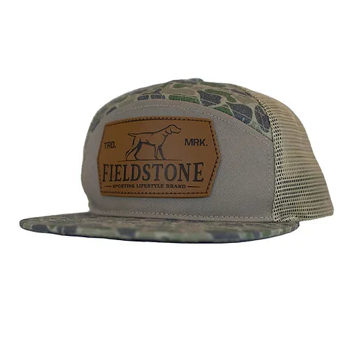Backwoods Camo Leather Patch Hat – Glamorouspeachboutique