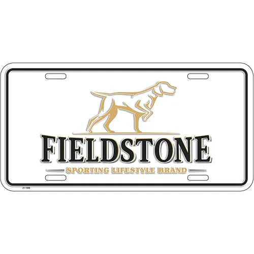 Fieldstone Car Plates