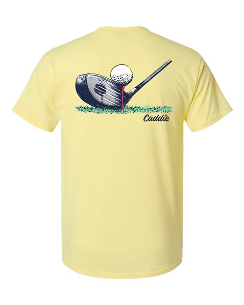Youth Caddie Lined Up Graphic Tee